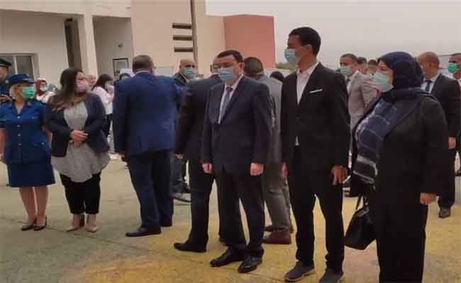 وزير التربية واجعوط يعطي الانطلاقة الرسمية لامتحان البكالوريا من العاصمة