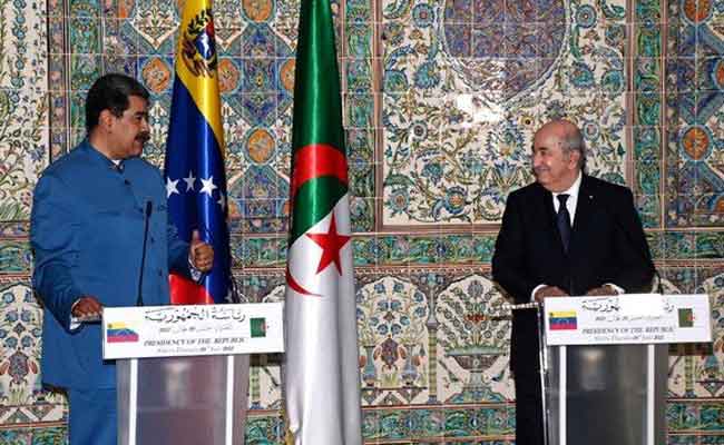 تطابق وجهات النظر بين الجزائر و فنزويلا في مختلف القضايا الدولية