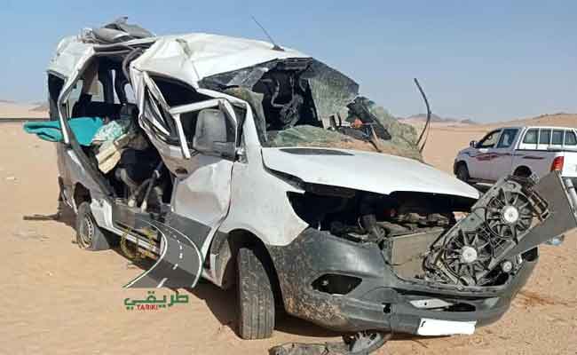 مجزرة مرورية تخلف 9 قتلى و 4 مصابين بجانت