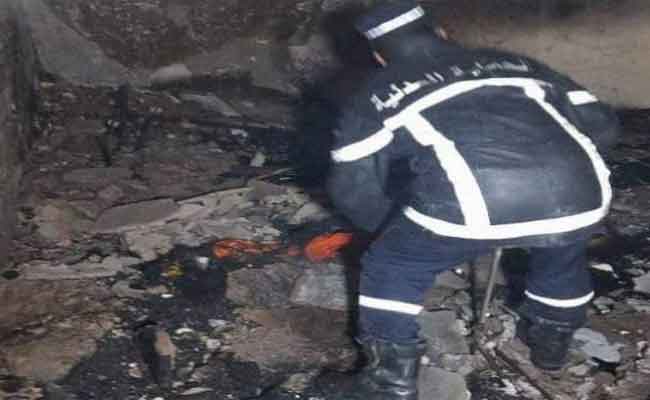 احتراق قاعة للحفلات بغرداية