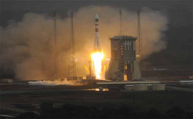 3 رواد فضاء في طريقهم إلى محطة الفضاء الدولية على متن الصاروخ الجديد Soyouz