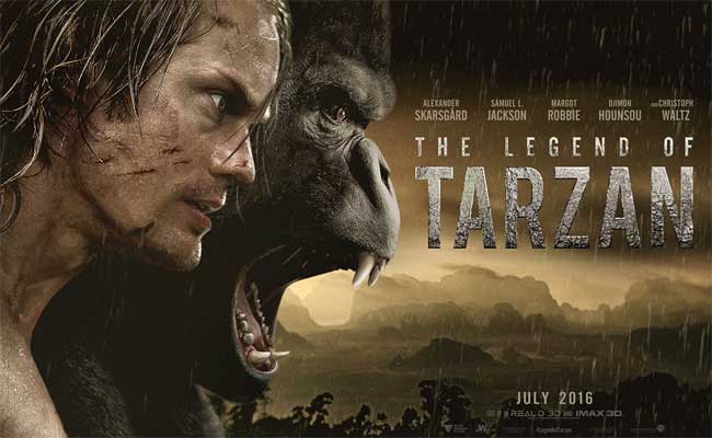 أجمل هدية لعشاق أفلام المغامرات لصيف 2016« The legend of tarazan »