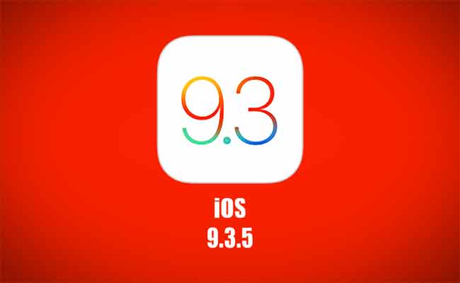 iOS 9.3.5 : تحديث طارئ لمعالجة خرق أمني كبير