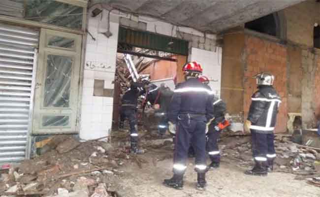 3 مصابين في انهيار بناية في طور الإنجاز بالحي الجامعي الجديد بالجرف بباب الزوار بالجزائر العاصمة