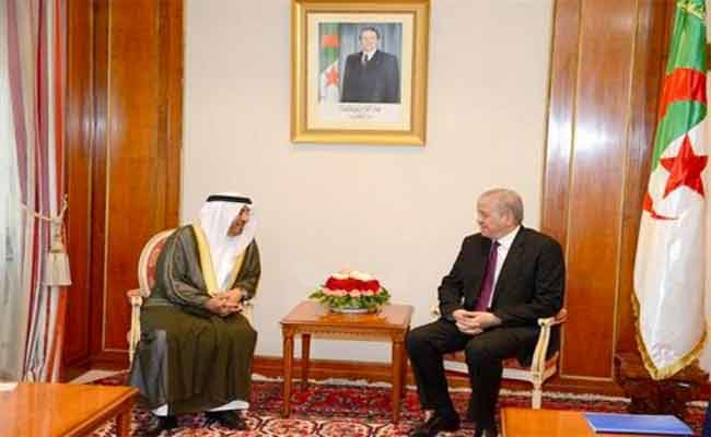 استقبال الوزير الأول لرئيس الهيئة العربية للاستثمار والإنماء الزراعي