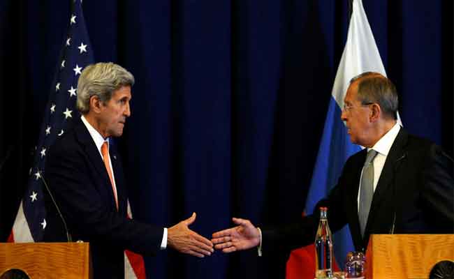 روسيا و أمريكا يتوصلان لاتفاق وقف العنف في سوريا بدء من مساء الأحد