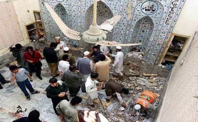 هجوم انتحاري على مسجد في باكستان يودي بحياة 25 شخصا و جرح أكثر من 30 آخرين في حصيلة أولية