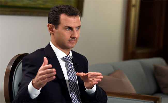 الأسد للإعلام الروسي: الحرب حاليا في بلدي بين روسيا وأمريكا