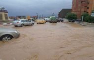 إجلاء 66 شخصا حاصرتهم المياه على إثر التقلبات الجوية التي شهدتها مناطق متفرقة من ولاية الأغواط