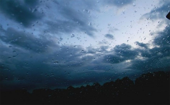 نشرة تحذيرية من تساقط أمطار رعدية في عدد من الولايات