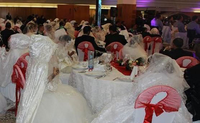 تنظيم حفل زواج جماعي لفائدة 18 عريسا و عروسا من عائلات غير ميسورة بالطارف