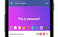 منشورات الفيسبوك ستصبح بالألوان
