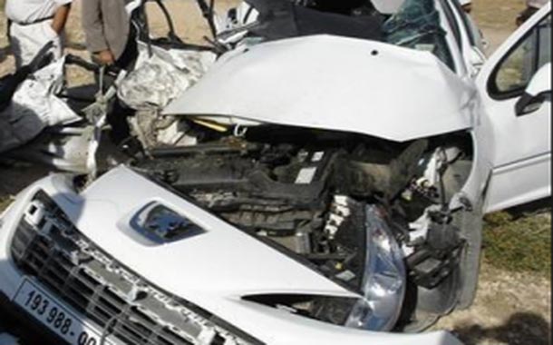 مقتل 3 أشخاص و إصابة شخصين آخرين في حادث مرور بولاية الجلفة