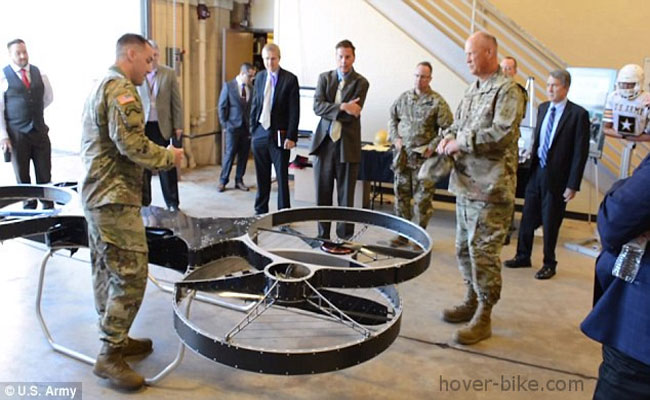 الجيش الأمريكي يقوم باختبار طائرته هوفر بايك