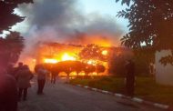 نشوب حريق مهول بالإقامة الجامعية 