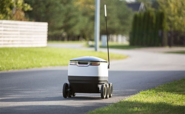 تم الموافقة على نشر روبوتات التسليم في ولاية فرجينيا