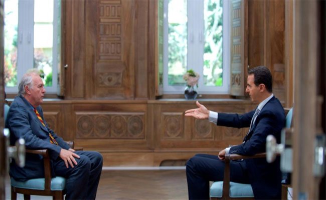 الأسد: ليس لدينا كيماوي والرد على 