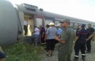 إصابة 23 مسافر بجروح مختلفة في حادث قطار بتونس