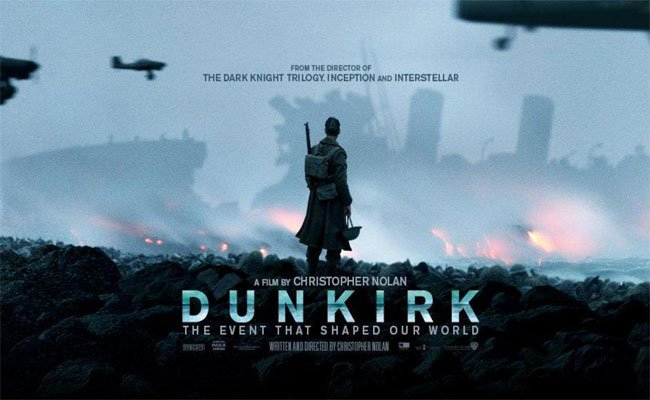يتربع على قائمة شباك التذاكر العالمي في أسبوعه الأول  Dunkirk فيلم