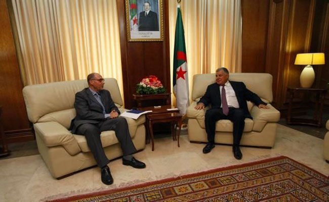 استقبال قيطوني لسفير فرنسا بالجزائر