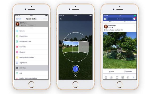 الفيسبوك سيستعمل الذكاء الاصطناعي لتحسين صوره 360 درجة