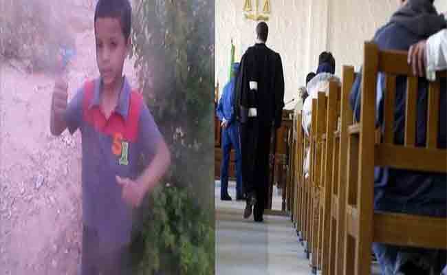 محكمة الجنايات ببشار تحكم بعقوبة الإعدام على قتلة  الطفل درياح محمد ياسين