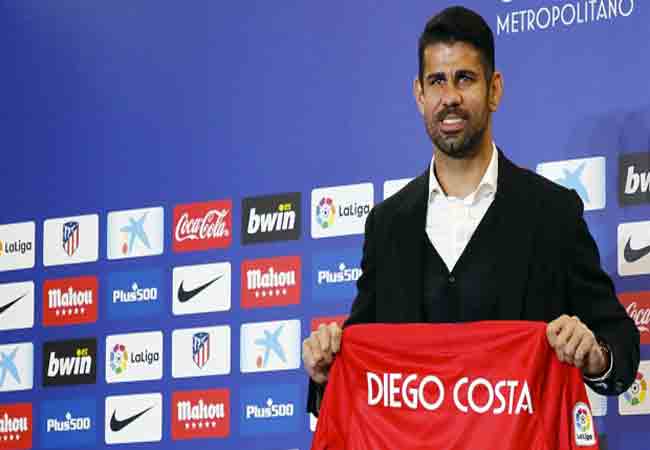 ديغو كوستا يعود لأتلتيكو مدريد