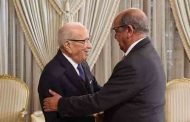 استقبال مساهل من طرف  الرئيس التونسي باجي قايد السبسي بتونس