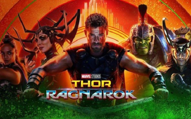 Thor: Ragnarok يتربع على عرش إيرادات أفلام الأكشن لسنة 2017