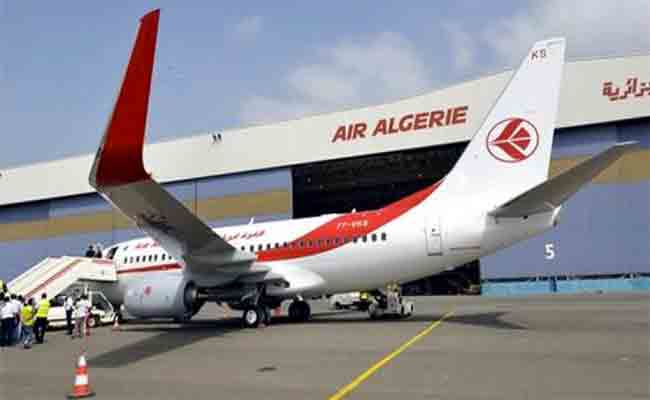 طائرة تابعة للخطوط الجوية الجزائرية تعود أدراجها بسبب سرب من الطيور