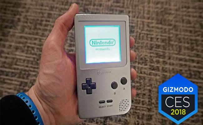 وحدة الألعاب Game Boy تعود من جديد مع شاشة مضيئة