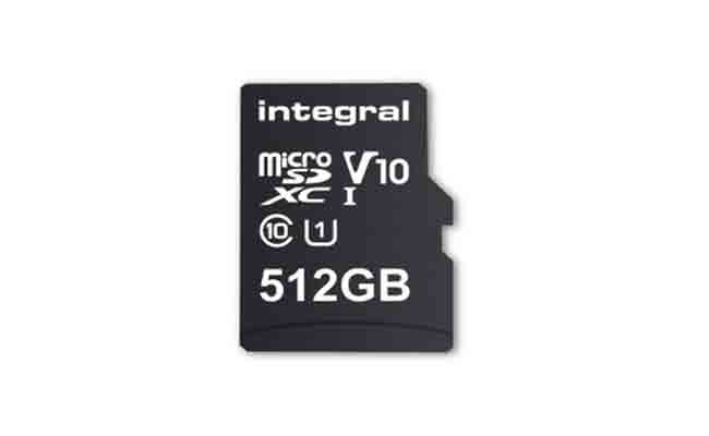 أول بطاقة microSD بسعة 512 جيجا بايت ستصل في فبراير