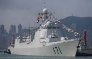 التعاون العسكري بين الجزائر و الصين : رسو  مفرزة سفن  حربية للقوات البحرية الصينية في ميناء الجزائر