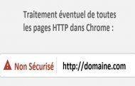 جوجل كروم أصبح يشير إلى المواقع HTTP على أنها غير آمنة