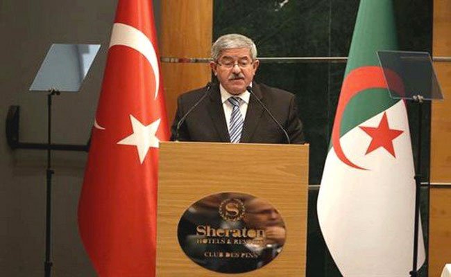 أويحيى : معاهدة الصداقة و التعاون التي تربط الجزائر وتركيا سمحت بوضع أسس علاقات مكثفة ومتعددة الأشكال