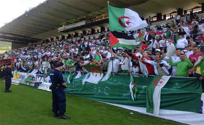 الجزائر تقابل فلسطين وديا