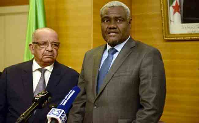 إشادة رئيس مفوضية الاتحاد الأفريقي  بالدعم 