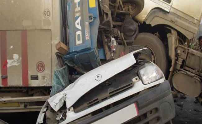 مجزرة مروية بالمسيلة : مقتل خمسة أشخاص في حادث تصادم بين مركبتين
