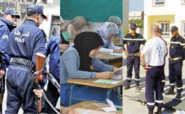 تجنيد أزيد من 62 ألف عون شرطة لتأمين  امتحانات نهاية الاطوار التعليمية الثلاث