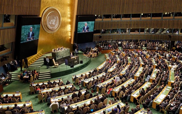 في منظمة الأمم المتحدة انتخاب الجزائر نائبا لرئاسة الجمعية العامة