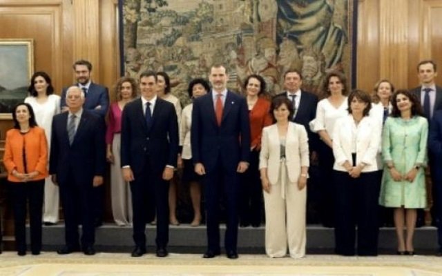 سابقة تاريخية حكومة النساء بإسبانيا