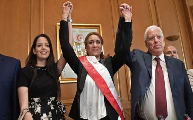 لأول مرة في تاريخ امرأة عمدة بلدية تونس