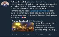 يا رخاص الفرنسيين لا يريدون رؤية أعلام الجزائر ولا يريدونكم أن تحتفلوا معهم