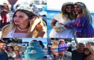 منة حسين فهمي تحتفل بزفافها بطريقة مميزة على الشاطئ