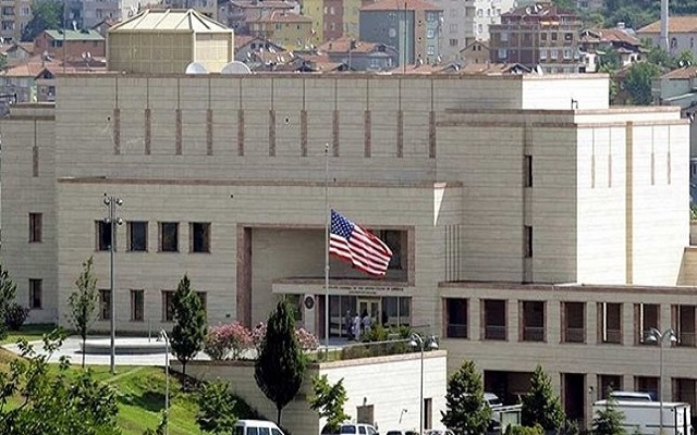 هجوم مسلح على السفارة الأمريكية في تركيا