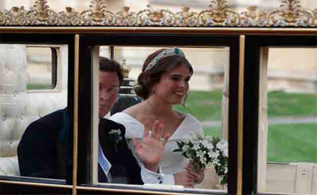 حفل زفاف أسطوري لحفيدة الملكة اليزابيث الأميرة أوجيني بحضور مشاهير العالم