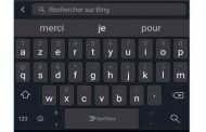 لوحة المفاتيح Swiftkey تقدم الآن شريط بحث Bing