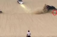 في قطر طفل يسحق بسيارته الضخمة رجل أربعيني