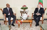 استقبال بن صالح لسفير مالي بالجزائر المنتهية مهامه