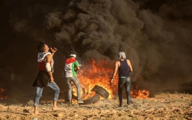 في غزة شهيد و40 مُصابًا برصاص الجيش الاسرائيلي